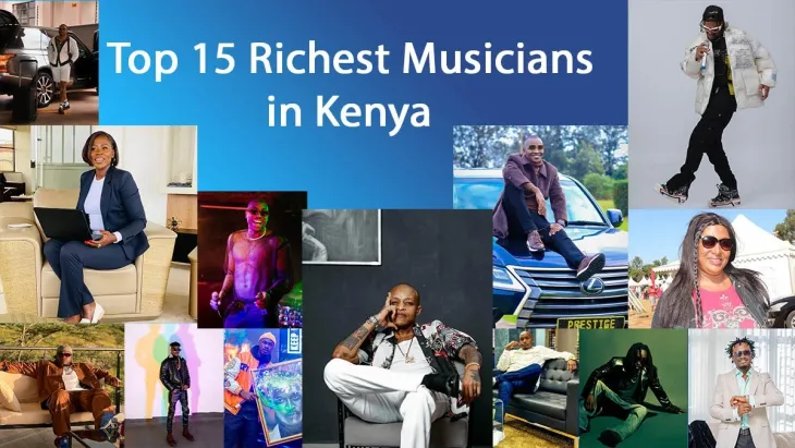 photo of richest kenyan musicians by net worth