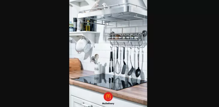 McDelivery advertising