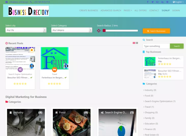 Business Directory