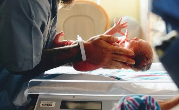 A baby's skin is sensitive