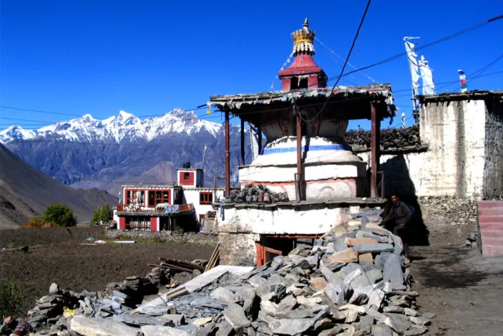 view of upper mustang