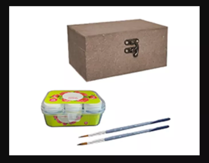Madhubani Painting on Box - DIY Art Kits