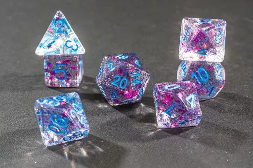 Acrylic dice set