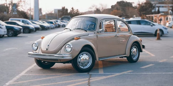 tan volkswagen