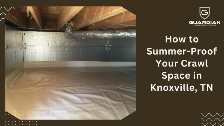 summer crawl space repair