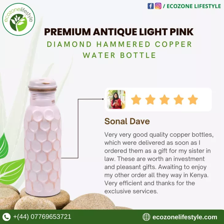 Copper Water Bottle