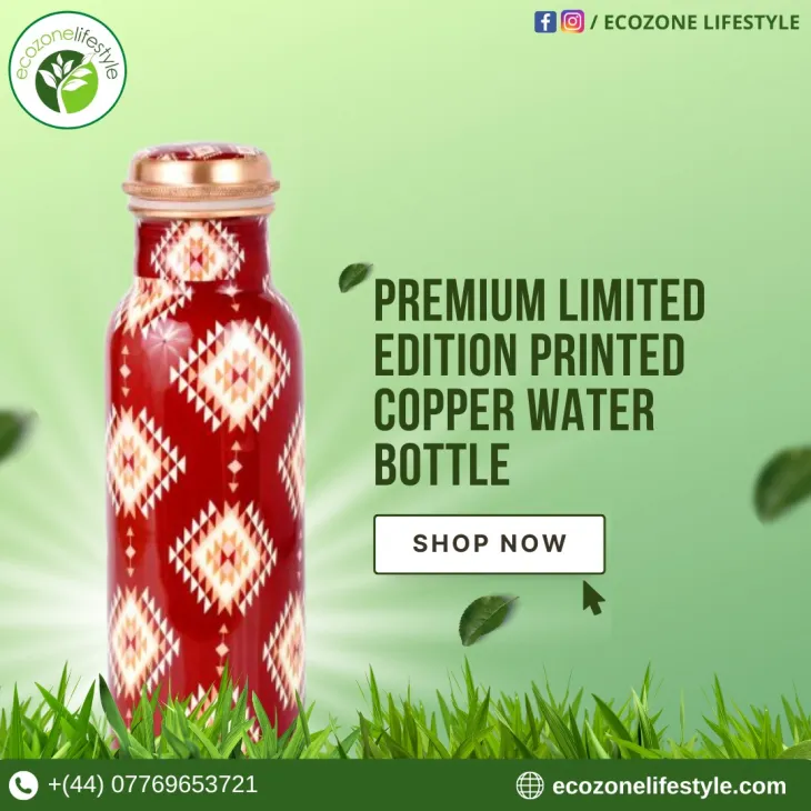 Copper Water Bottle