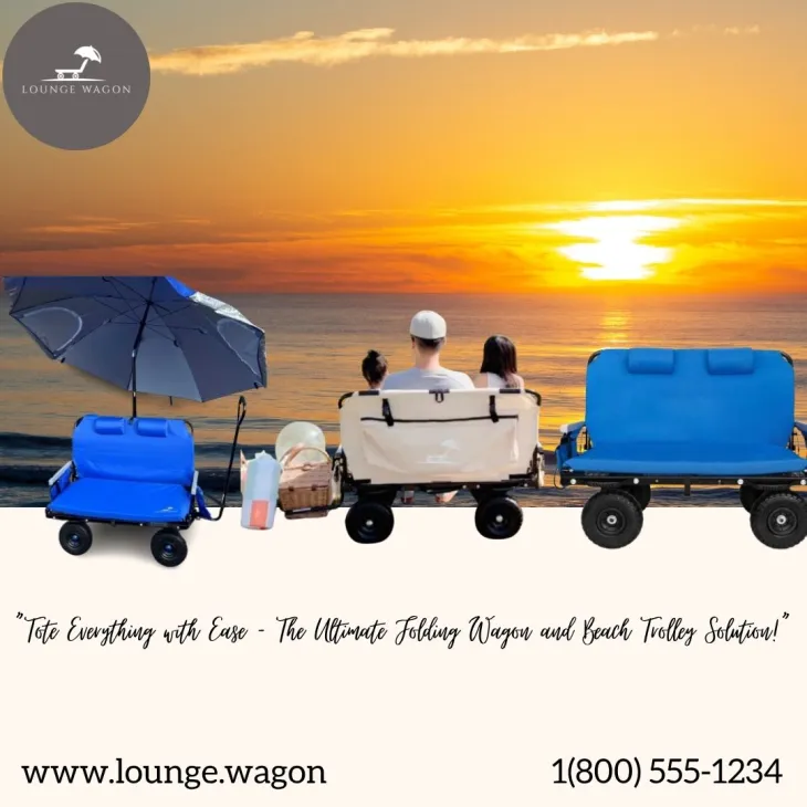 best beach trolley, folding wagon