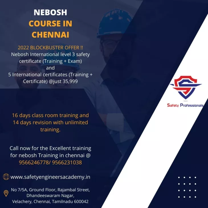  NEBOSH safety course