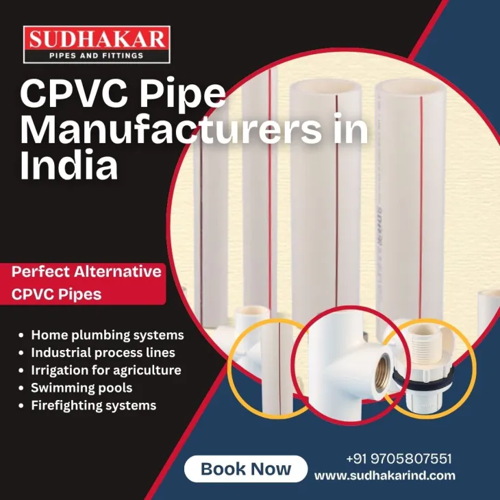 CPVC pipe manufacturers in India