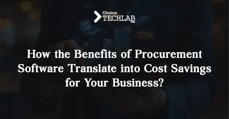 benefits of procurement software