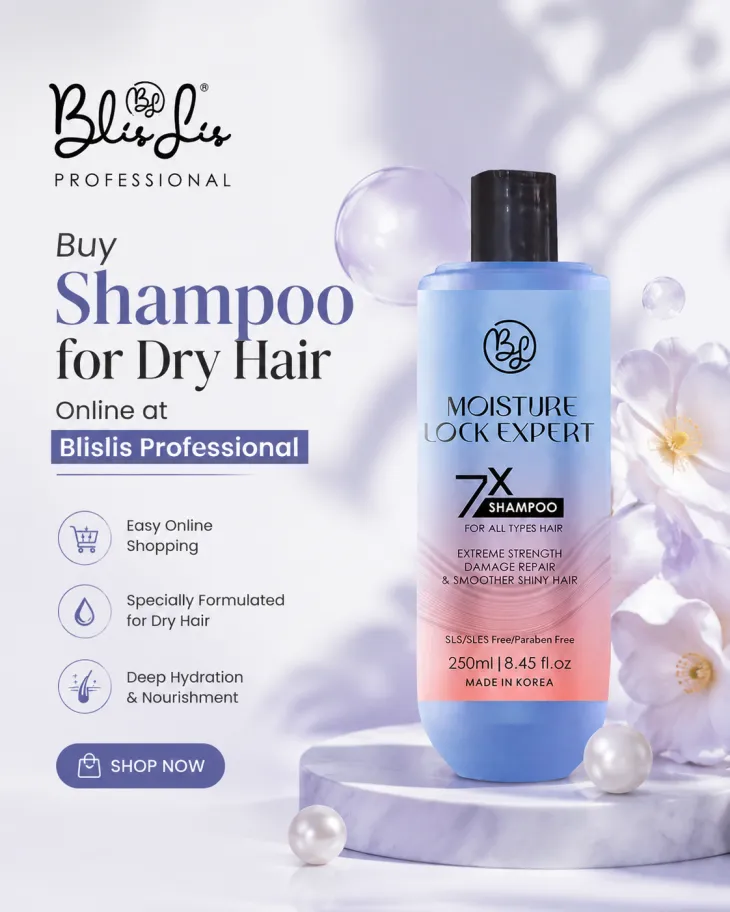 Best Shampoo for Dry Hair Online at Blislis Professional, Get the Best Results