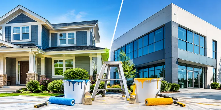 Residential and commercial painting services for homes and businesses.