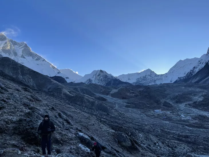 Beautiful view of mountains during Everest short Trek.