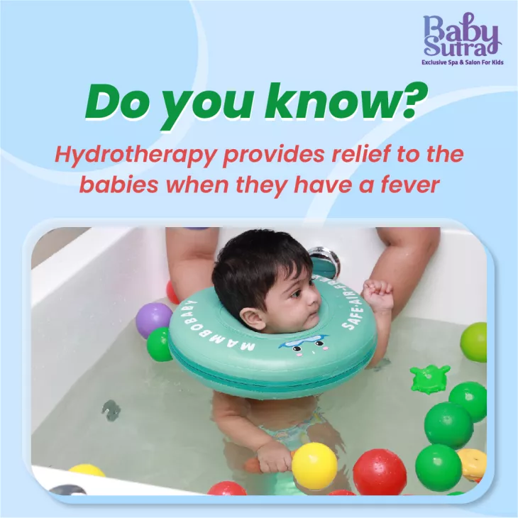 Babysutra provides exclusive hydrotherapy for babies.