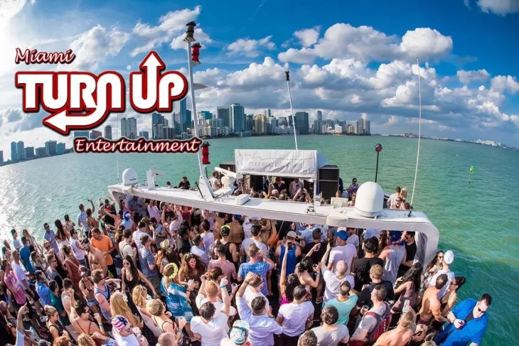 Miami boat party