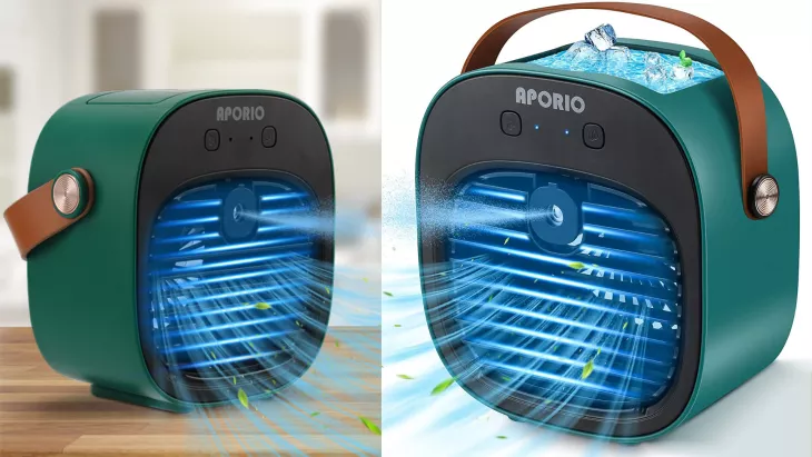 Portable air conditioner for car