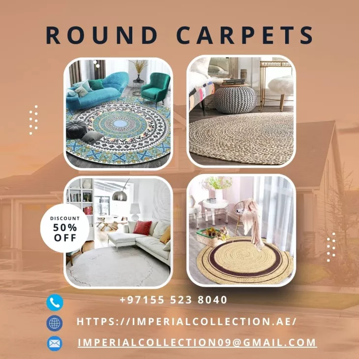 Round Carpets dubai