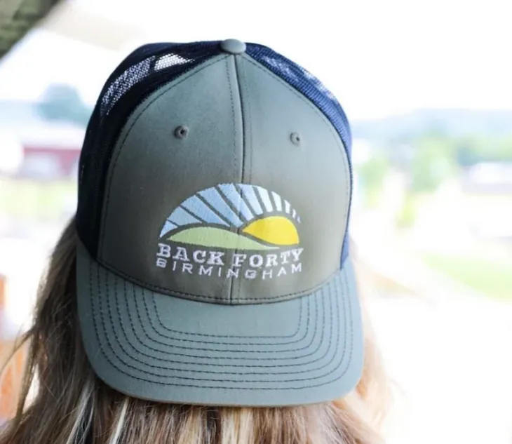 custom branded embroidered hat