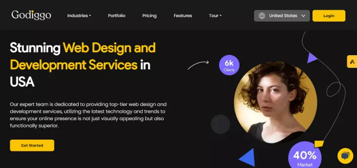 Elevate your brand with Godiggo: Where stunning design meets cutting-edge development.