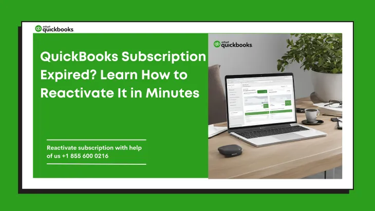 Reactivate Quickbooks Subscription