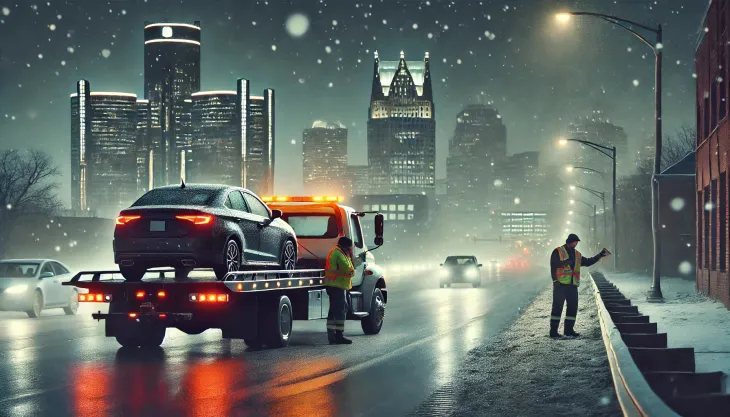 24-Hour Tow Truck Services in Detroit
