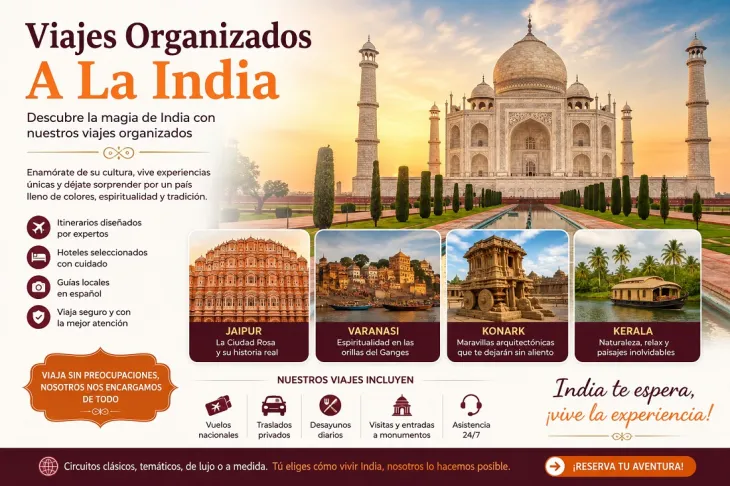 organized trip india
