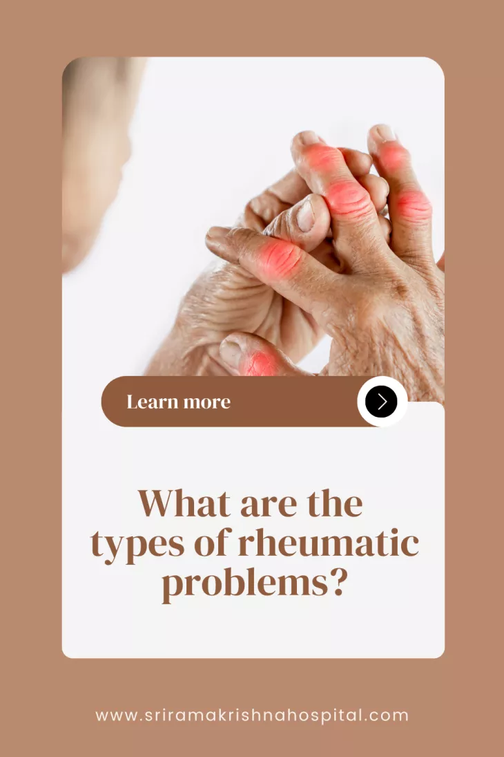 rheumatologic diseases, types of rheumatic problems