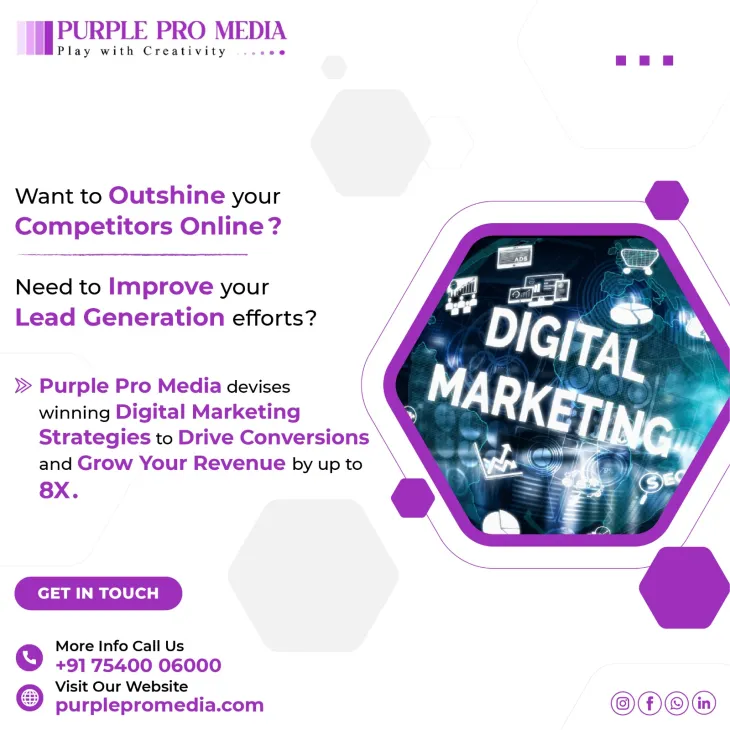 purple pro media digital marketing  company in coimbatore