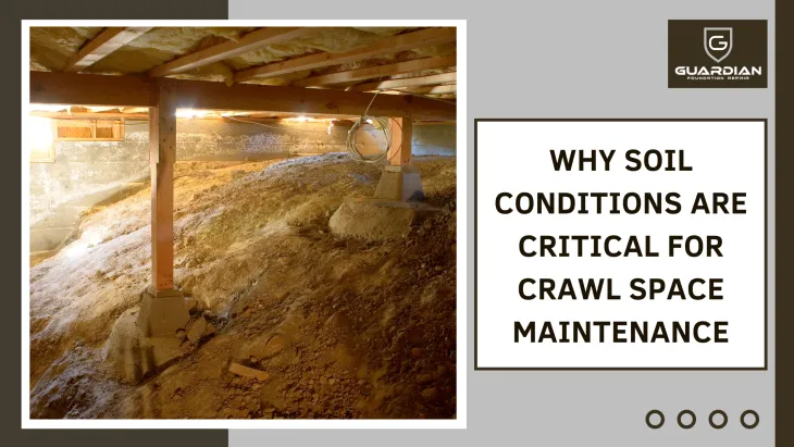 crawl space soil condiition
