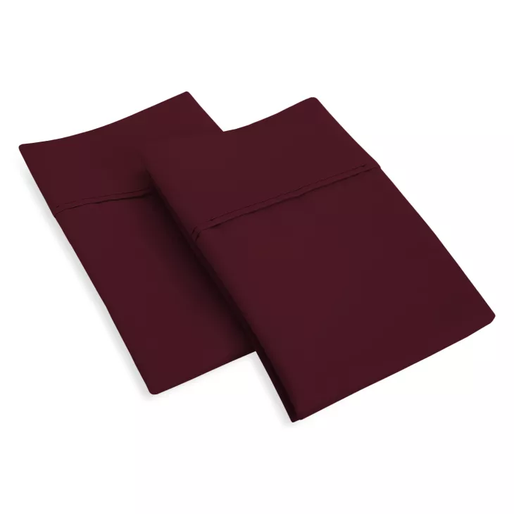 wine cotton pillow covers