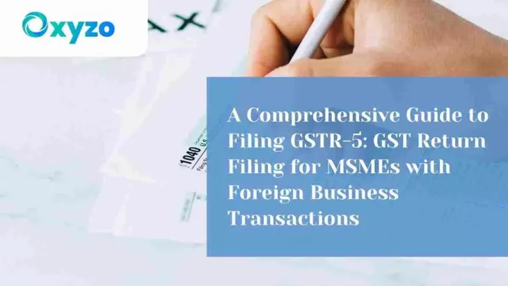 GSTR-5