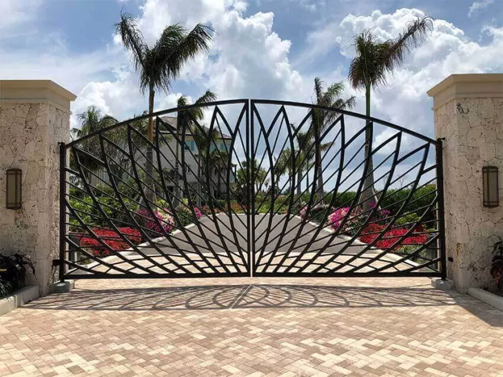 modern driveway gates