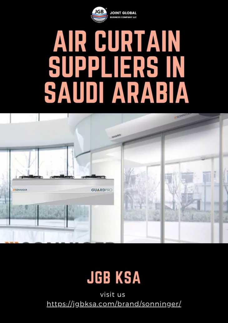 Air curtain suppliers in Saudi Arabia
