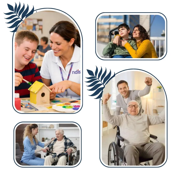 NDIS support team helping Brisbane participants