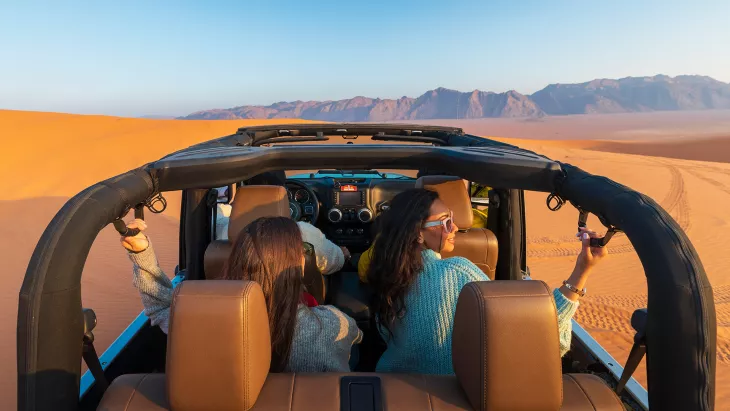 dubai evening safari