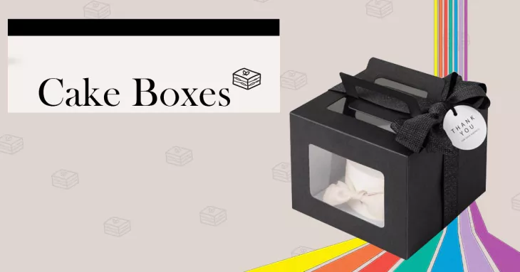 Cake boxes are make the products attractive 
