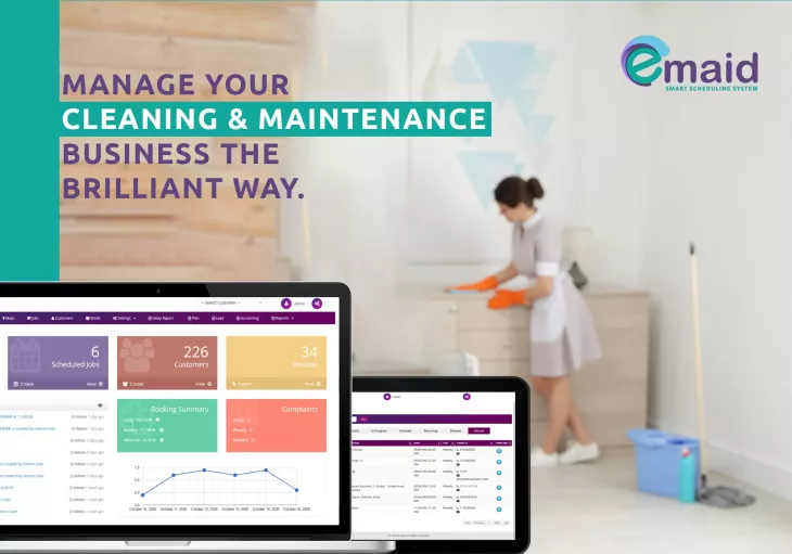 cleaning business software