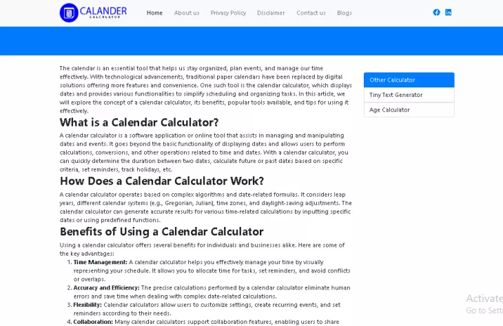 The calendar is an essential tool that helps us stay organized, plan events, and manage our time effectively.