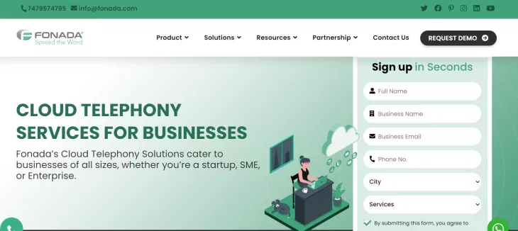 cloud telephony service