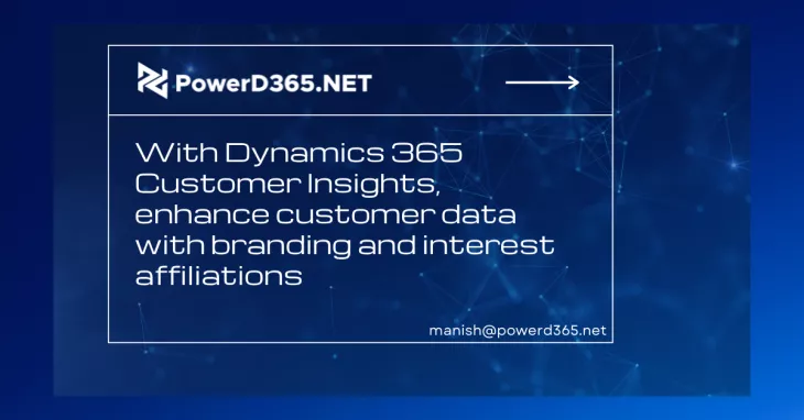 Enhance Customer Data