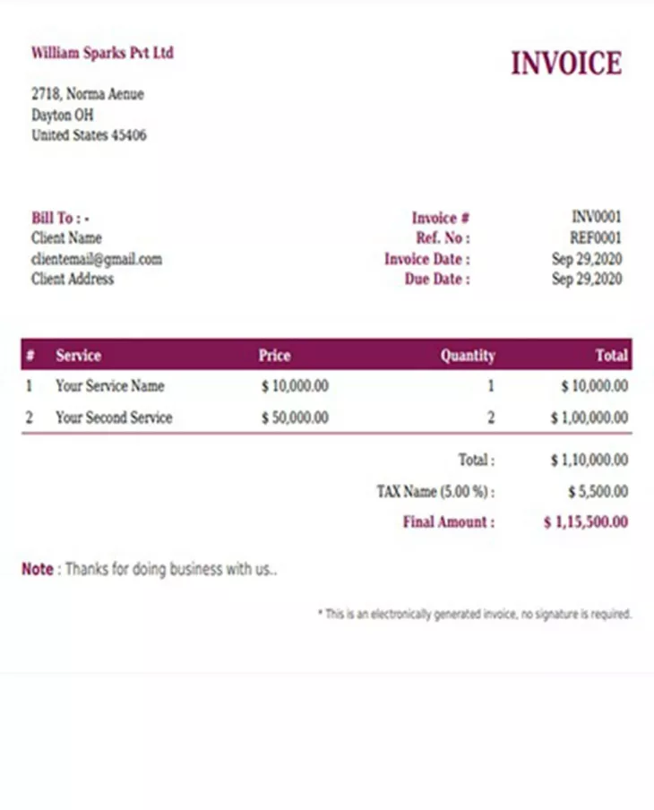 Image of Orkst Free Estimate Template