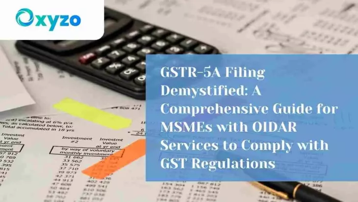 GSTR-5A
