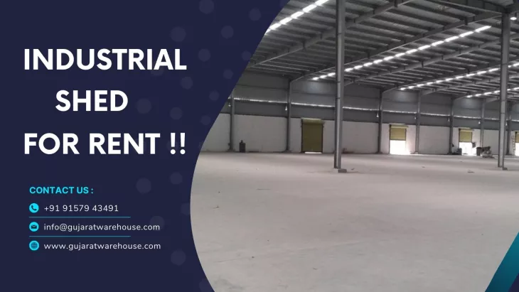 Industrial Sheds for rent in Halol