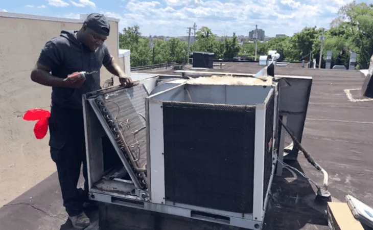 HVAC heat pumps need servicing
