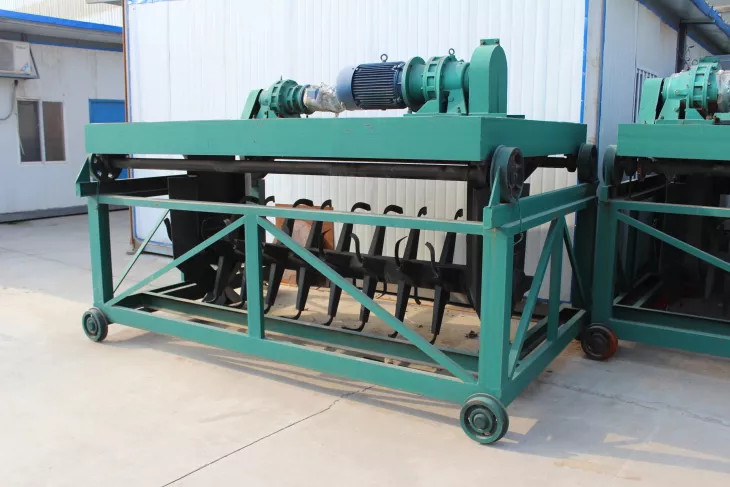 compost turning machine