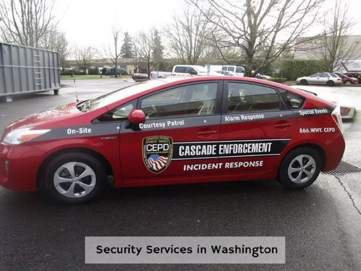 Security services van