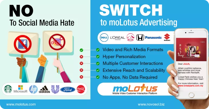 Molotus video advertisement