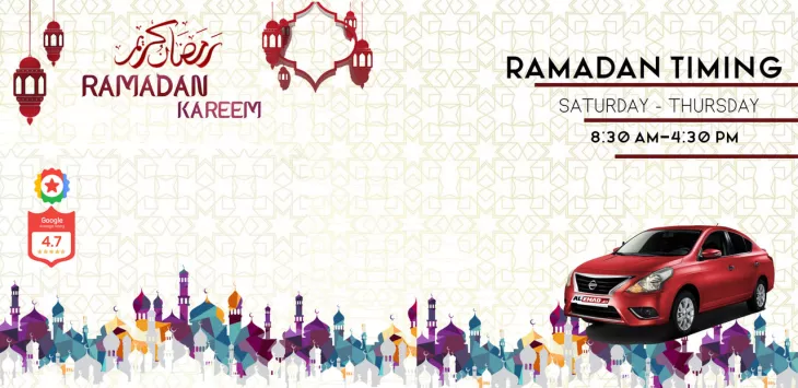 One of the affordable Rent a car Dubai