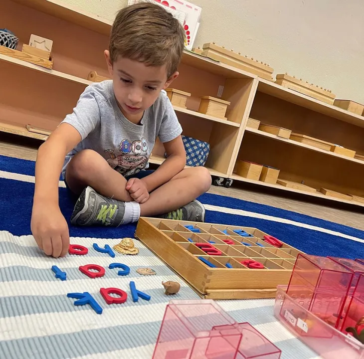 Montessori approach in teaching
